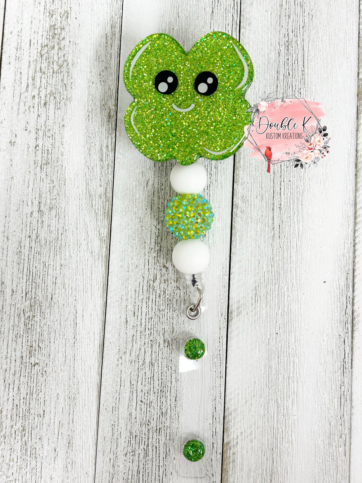 Happy Shamrock Badge Reel