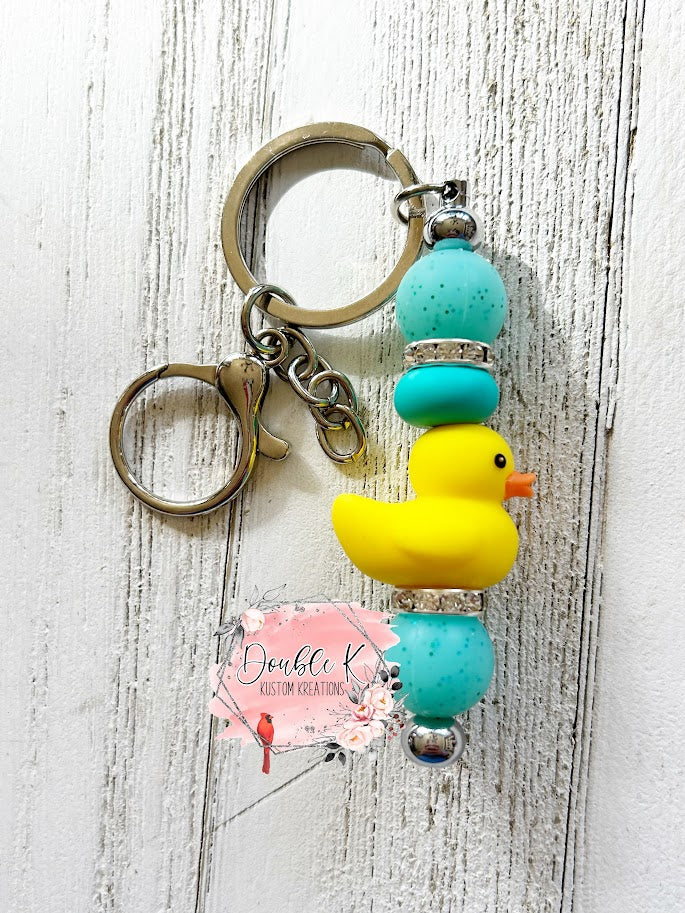 Rubber Duck Bar Keychain