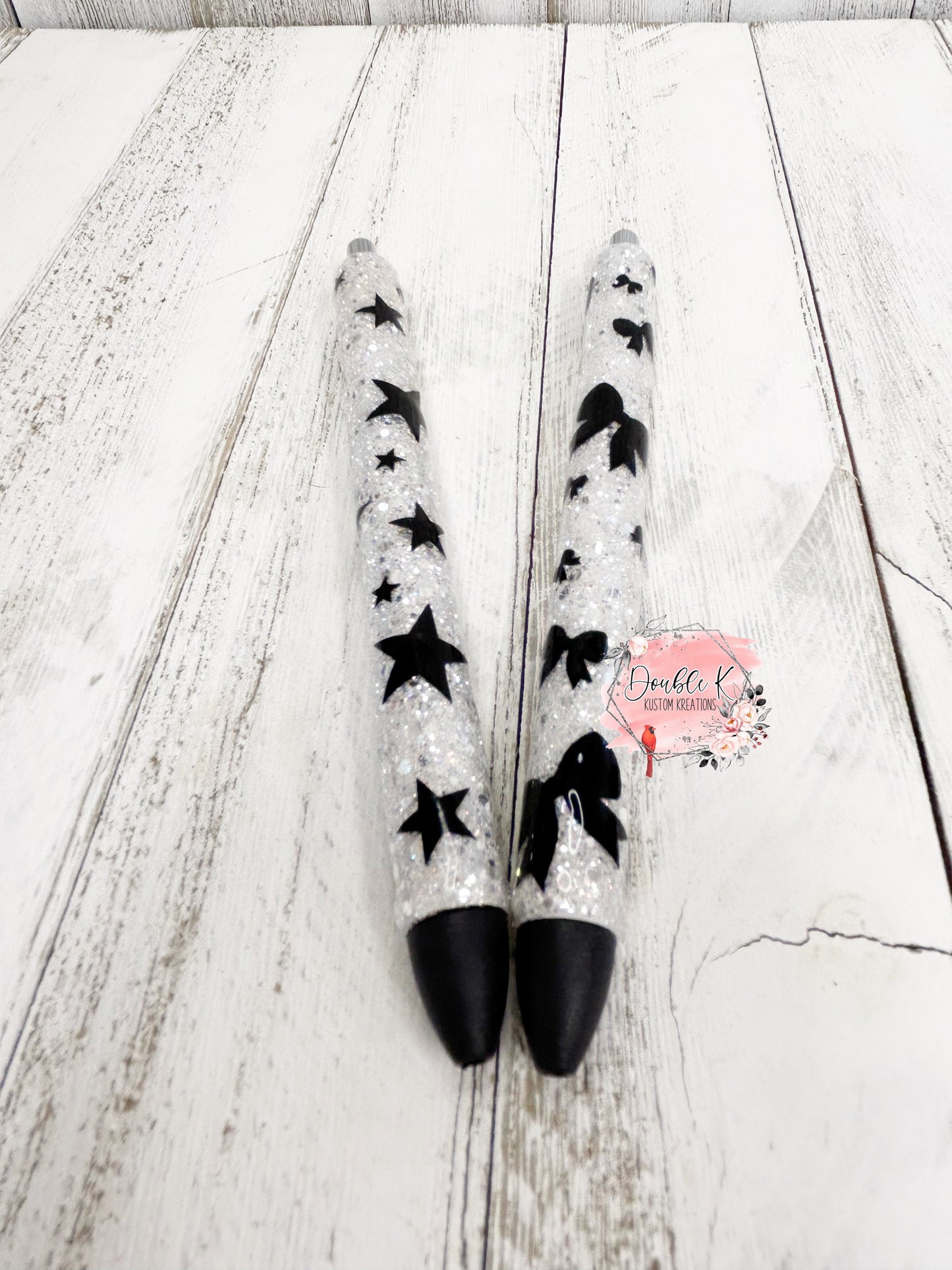 Bows and Stars Epoxy Pens