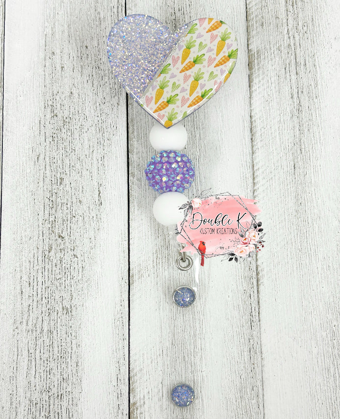 Carrots Badge Reel