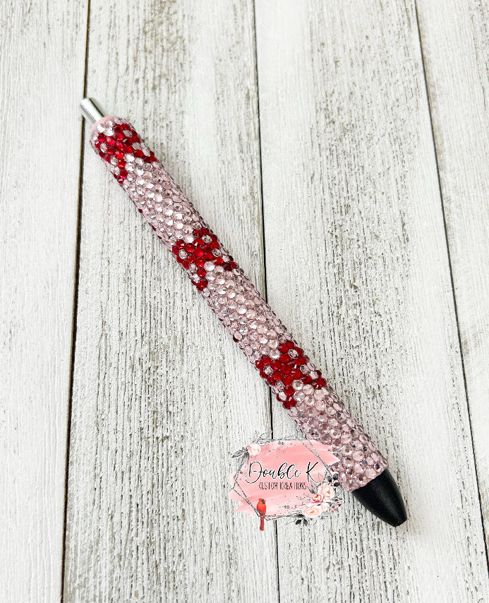 Bow Rhinestone Pen