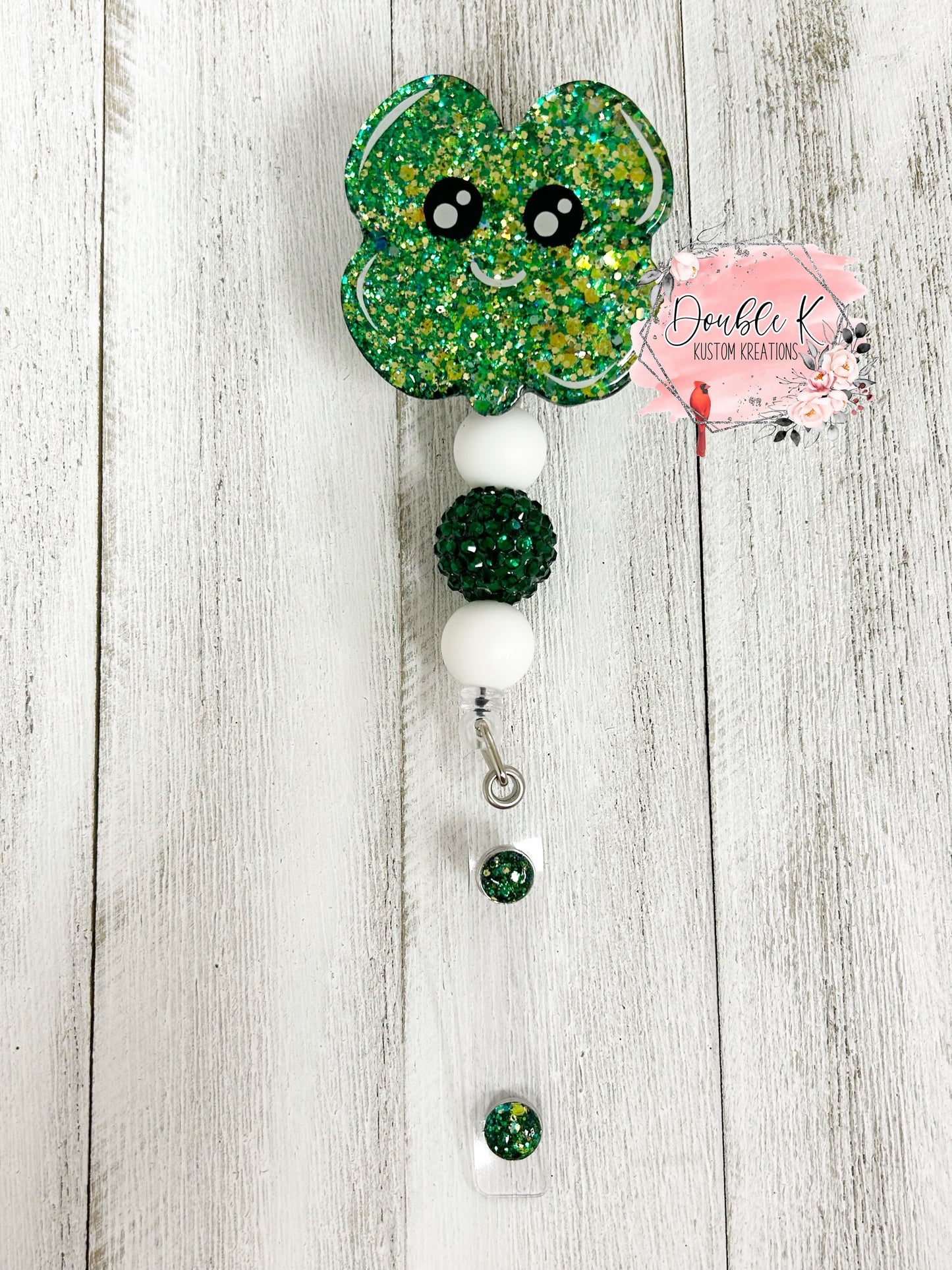 Happy Shamrock Badge Reel