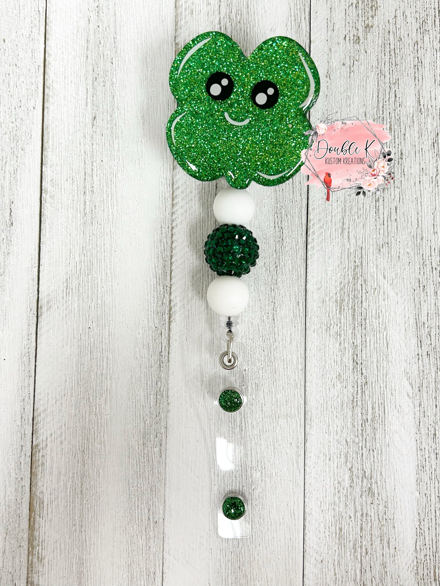 Happy Shamrock Badge Reel