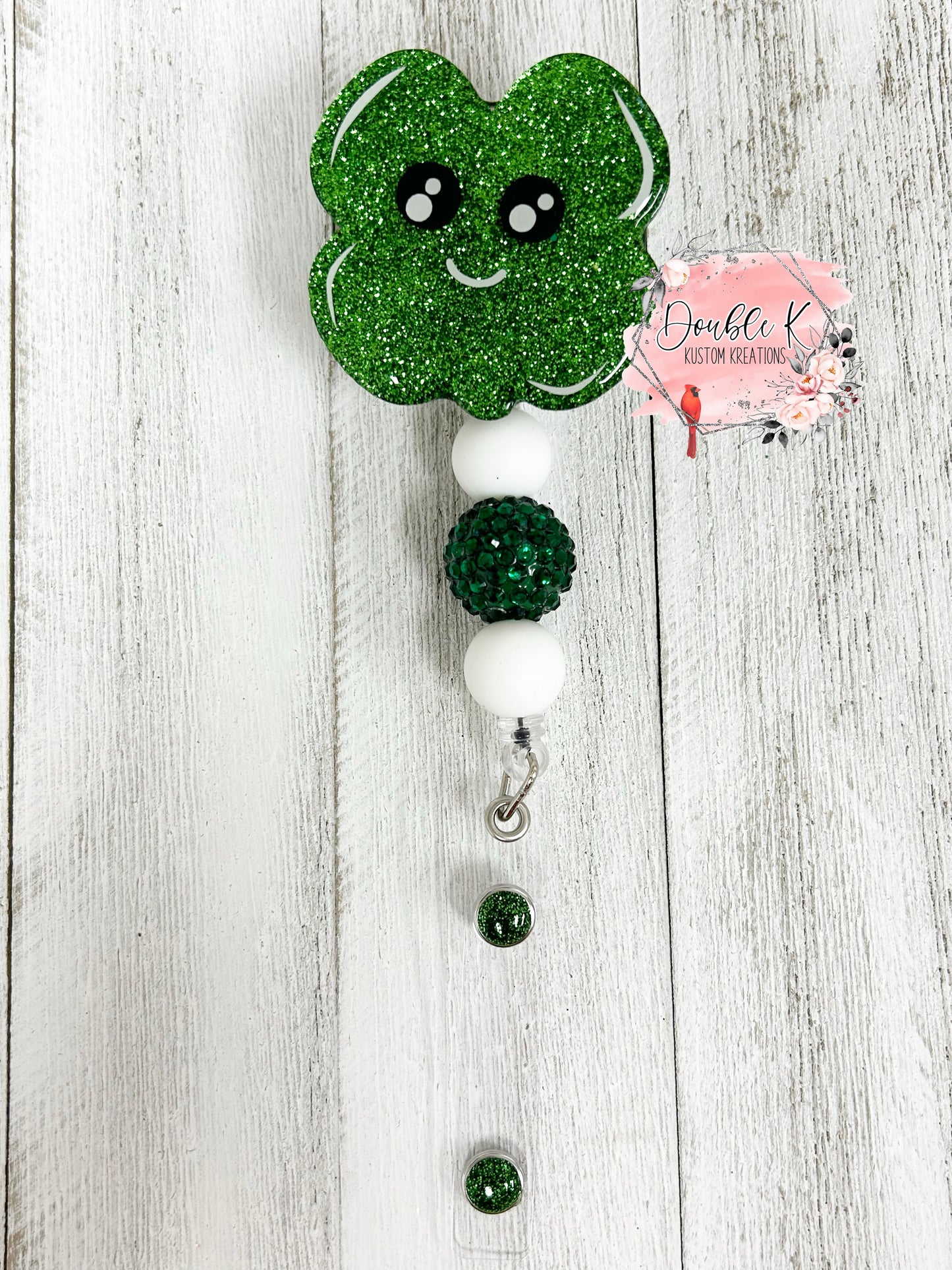 Happy Shamrock Badge Reel
