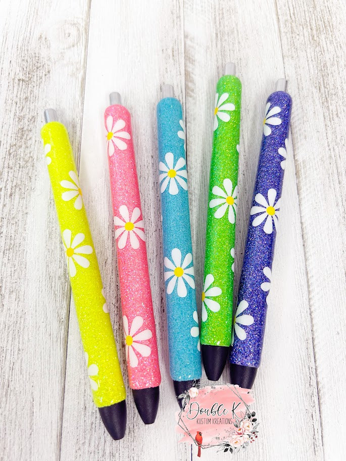 Neon Daisy Epoxy Pen