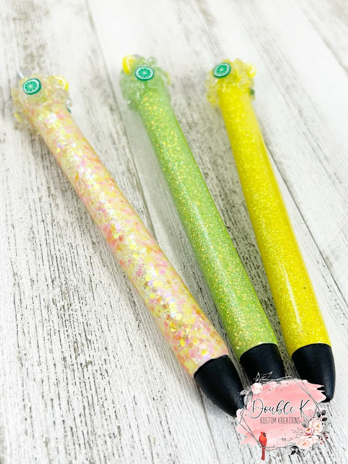 Let's Drink Drip Epoxy Pen