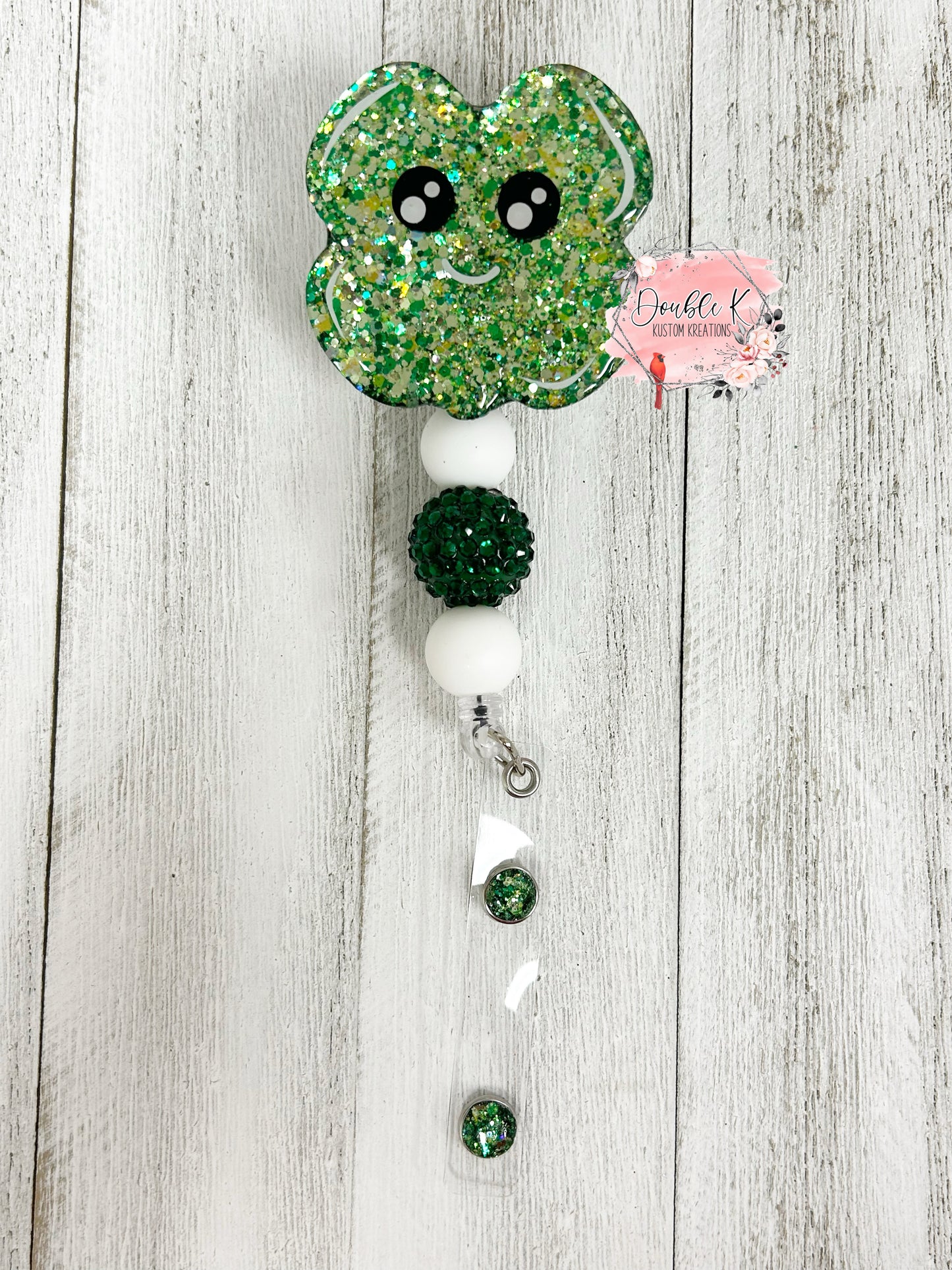 Happy Shamrock Badge Reel
