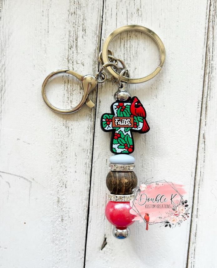 Faith Bar Keychain