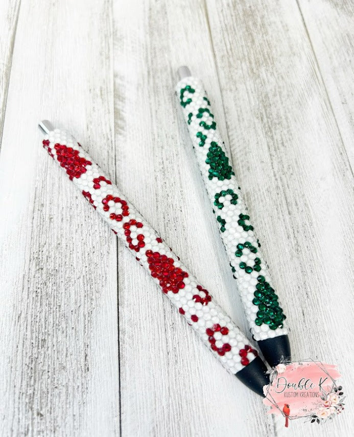 I'm Wild About Christmas Rhinestone Pen