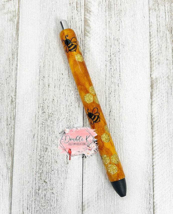 Bee Hive Epoxy Pen