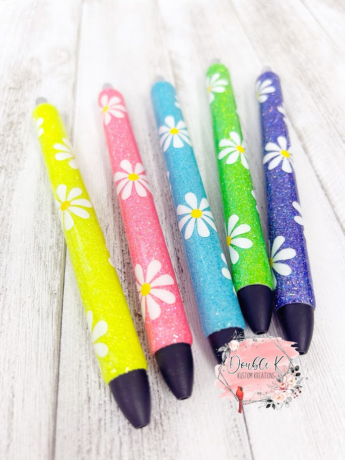 Neon Daisy Epoxy Pen