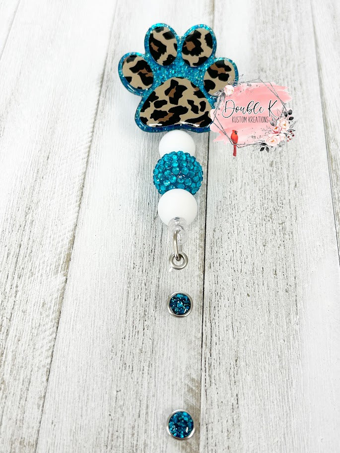 Paw Badge Reel