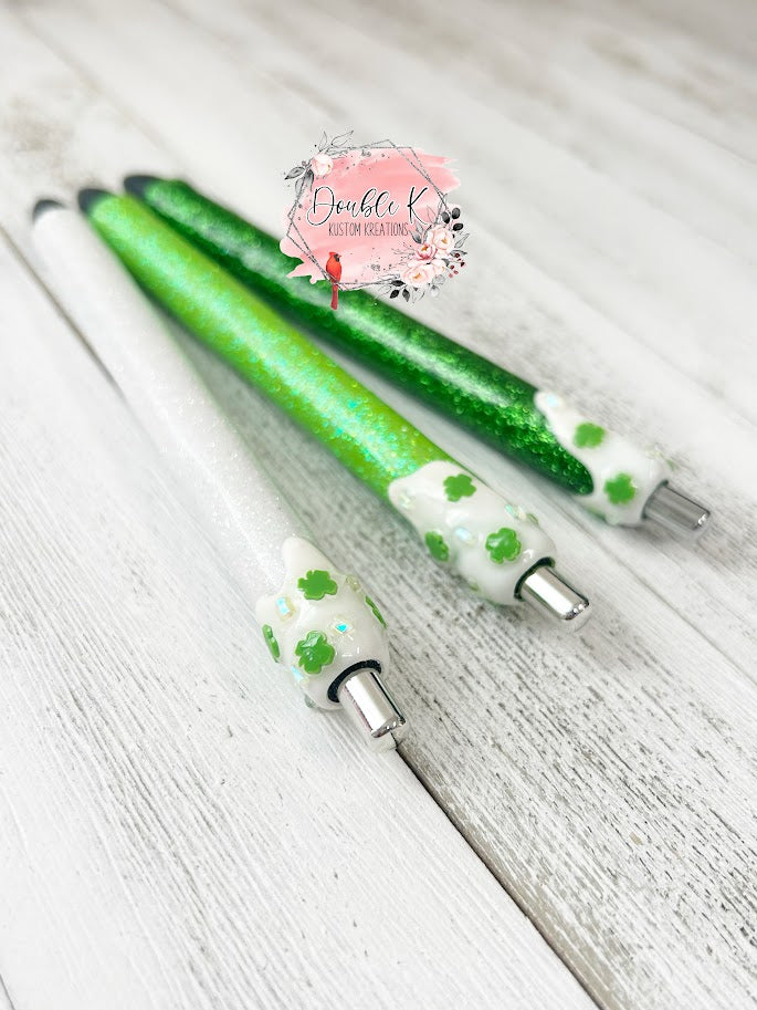 St Patricks Drip Epoxy Pen