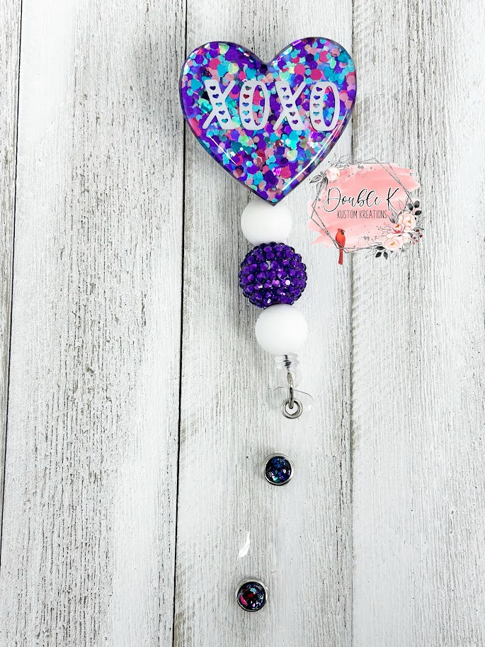Valentine Badge Reel