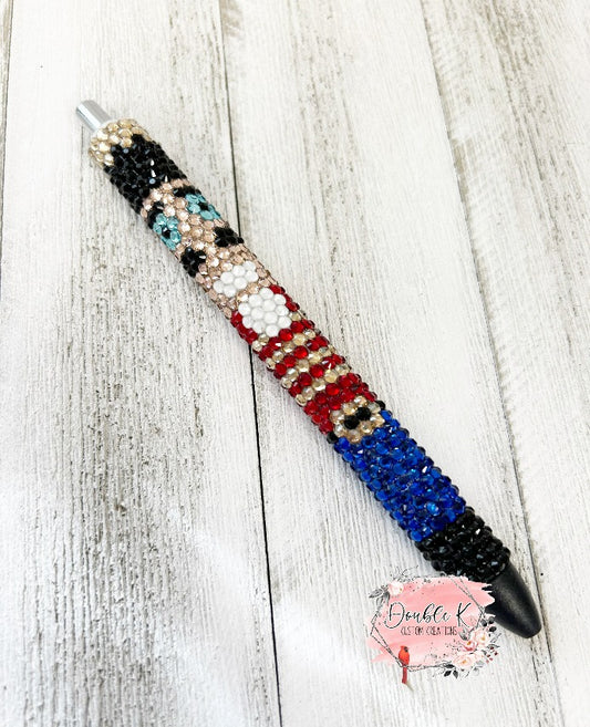 Nutcracker Rhinestone Pen