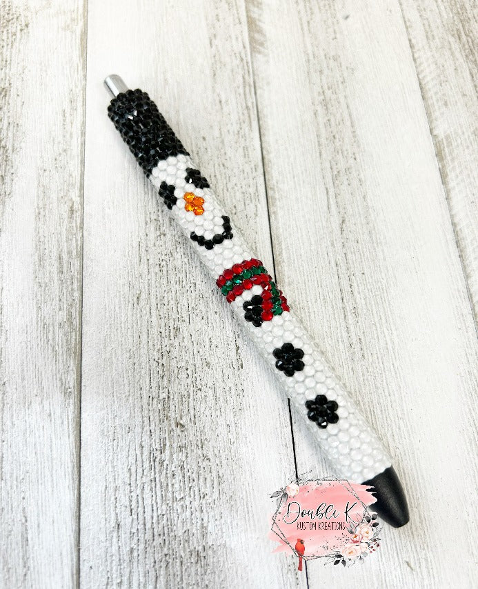 Frosty The Snowman Rhinestone Pen