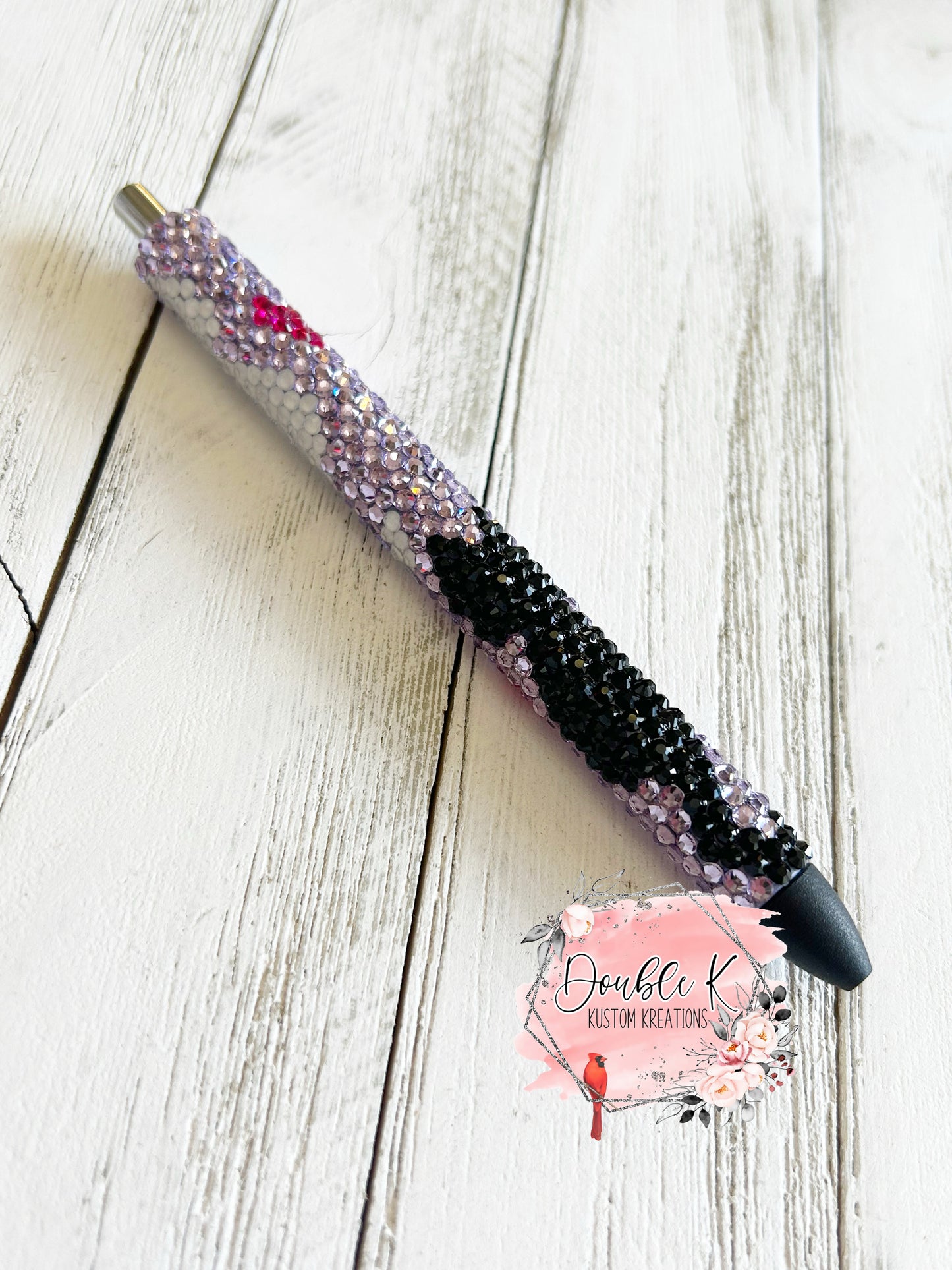 Cats Meow Rhinestone Pen