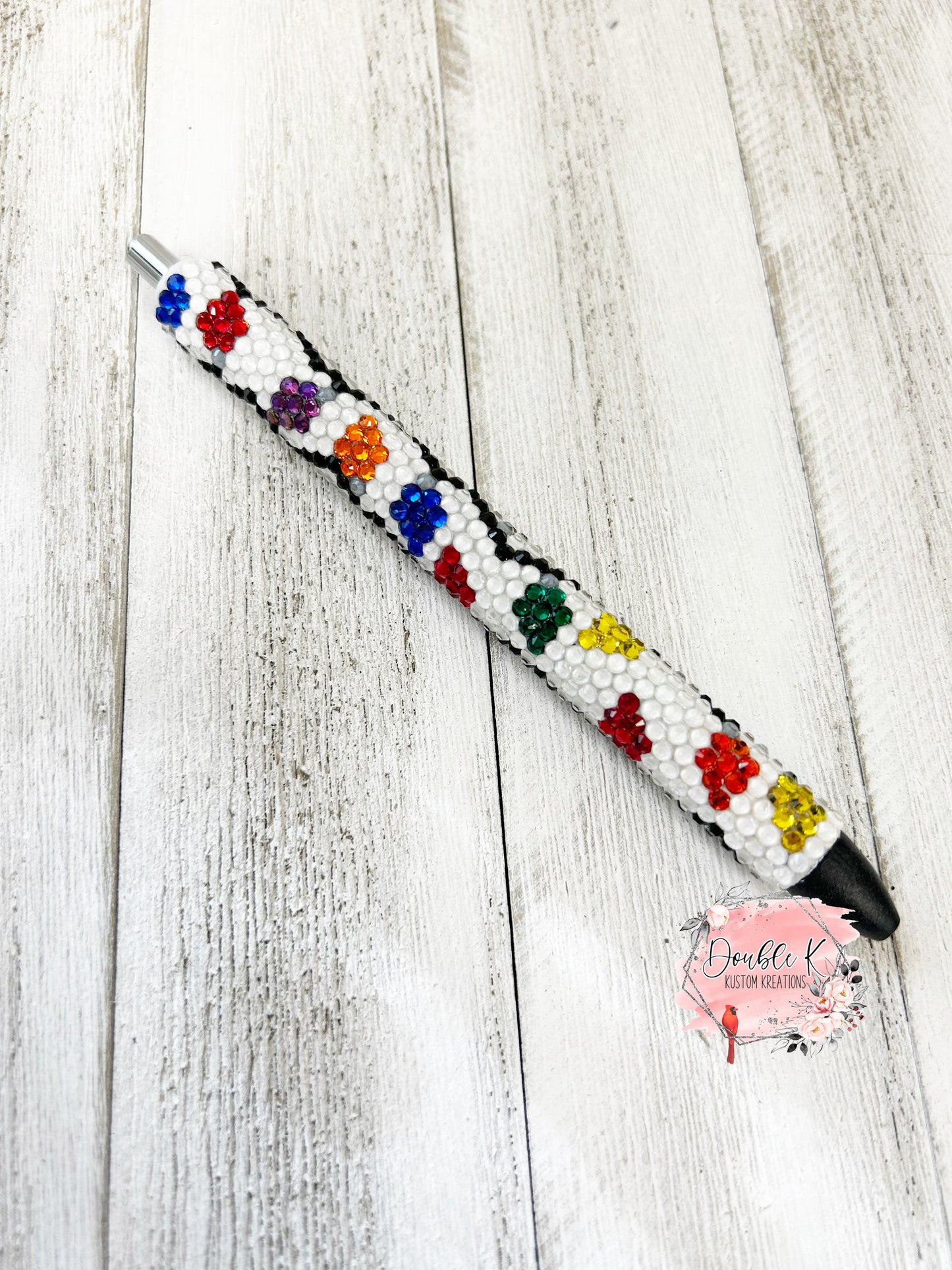 Christmas Lights Rhinestone Pens