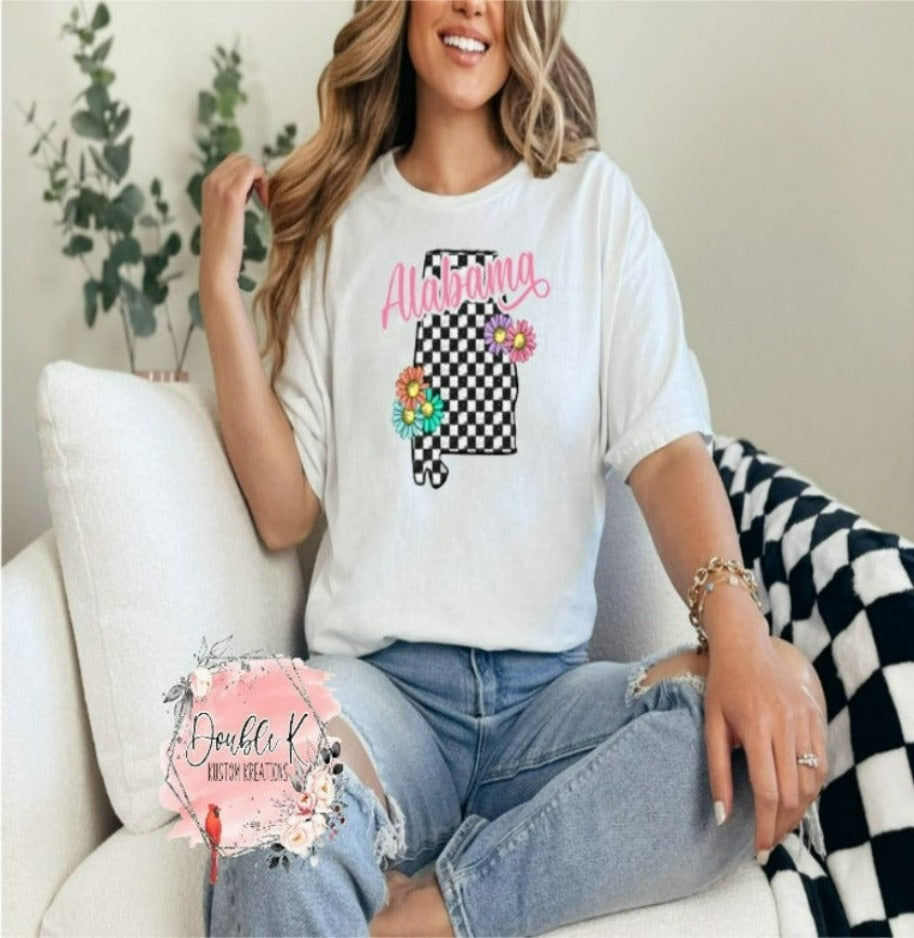 Trendy State Tee Shirts (Massachusetts-South Carolina)