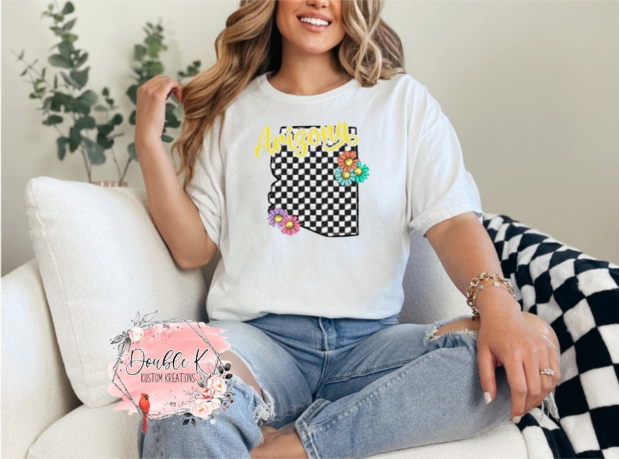 Trendy State Tee Shirts (Massachusetts-South Carolina)