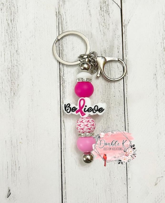 Believe Bar Keychain