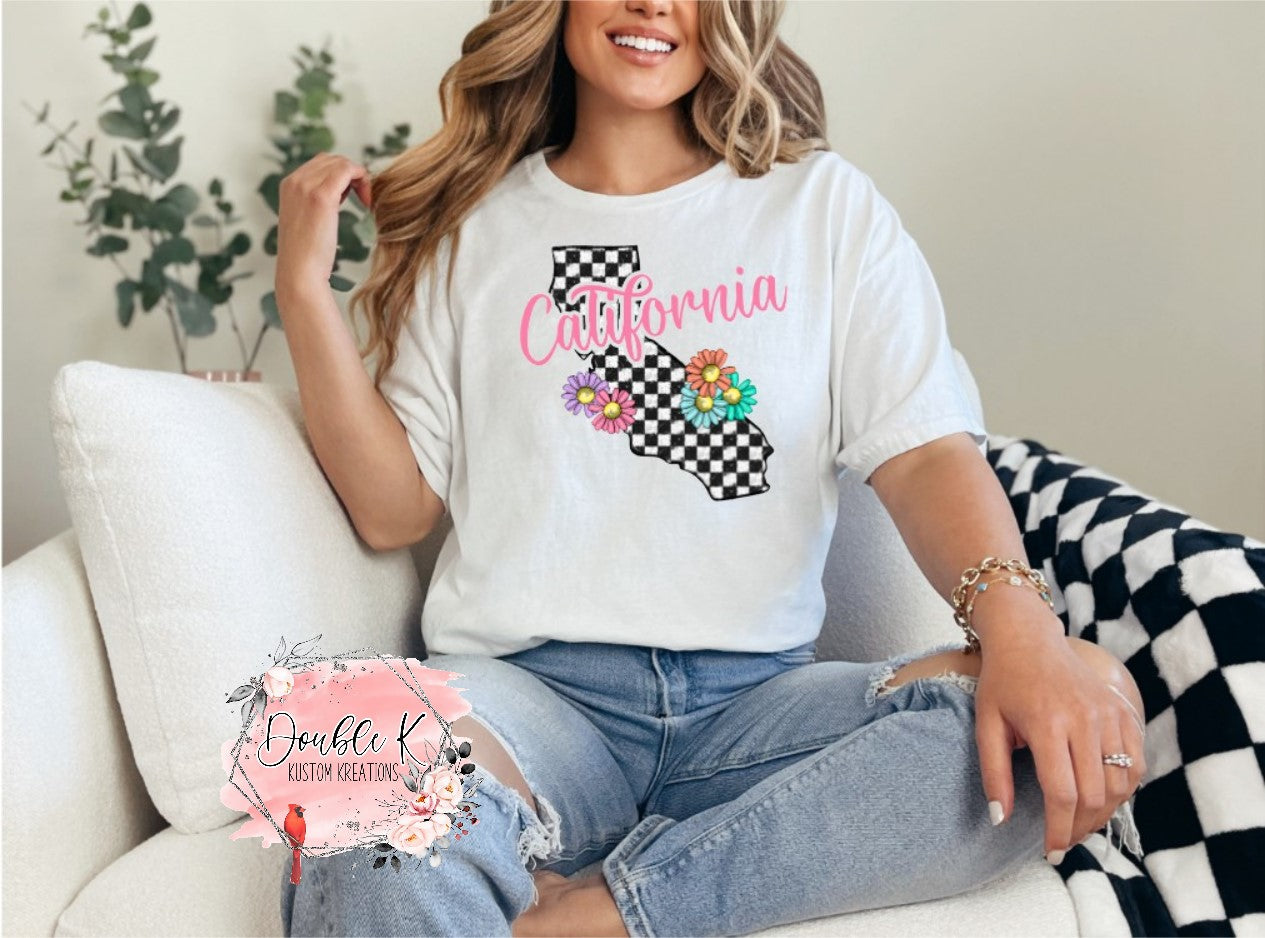 Trendy State Tee Shirts (Massachusetts-South Carolina)