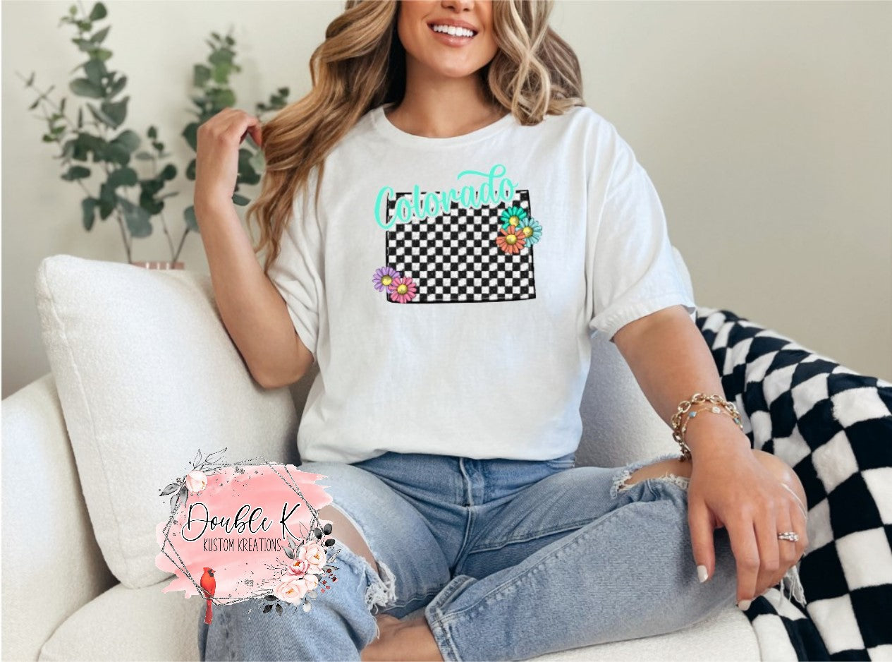 Trendy State Tee Shirts (Massachusetts-South Carolina)