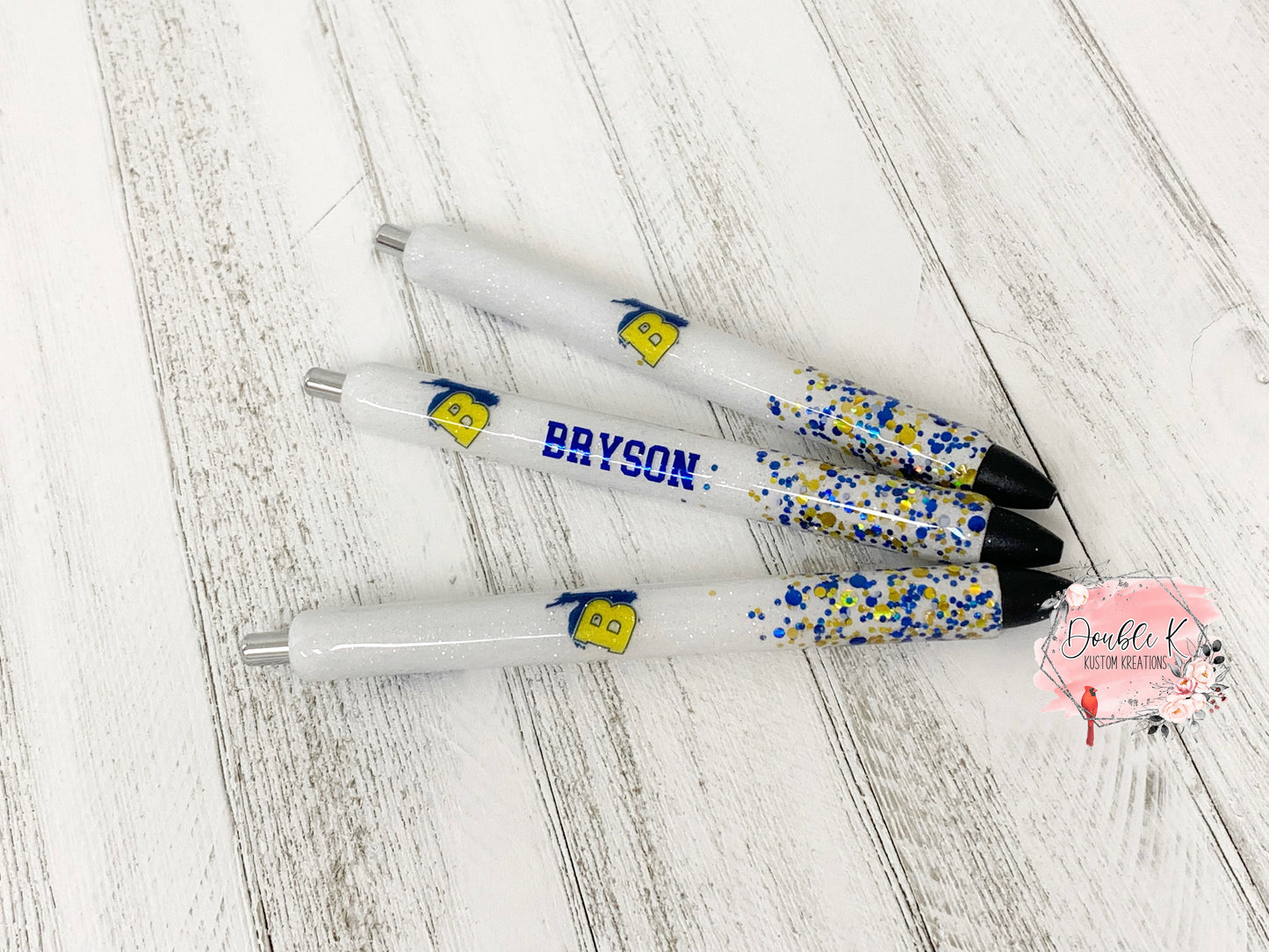 School Spirit Dots Epoxy Pens