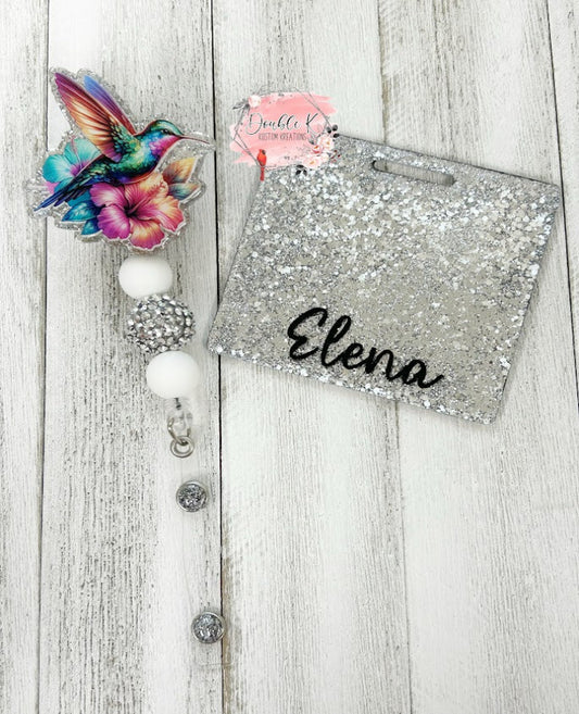 Hummingbird Badge Reel