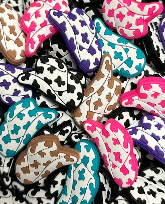 Cow Print Cowboy Hat