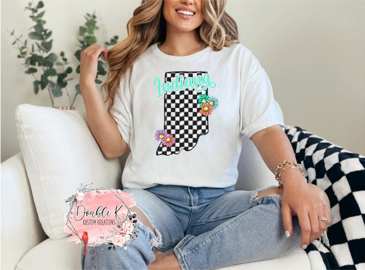 Trendy State Tee Shirts (Massachusetts-South Carolina)