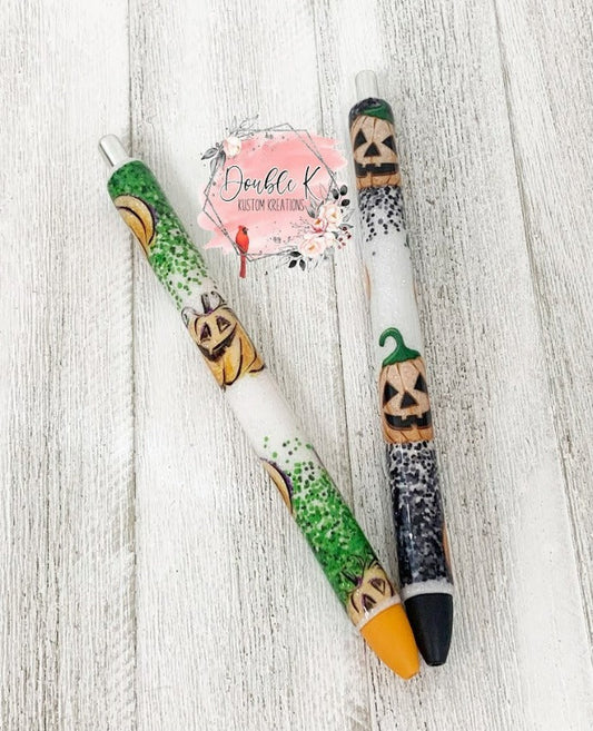 Jack O Lantern Epoxy Pen