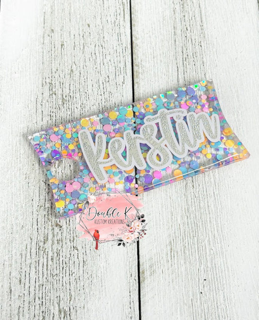 Custom Tumbler Tag