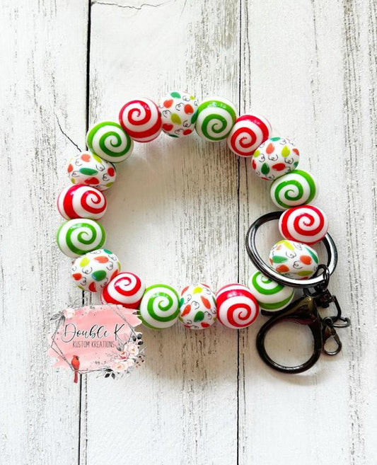 Christmas Lights Wristlet