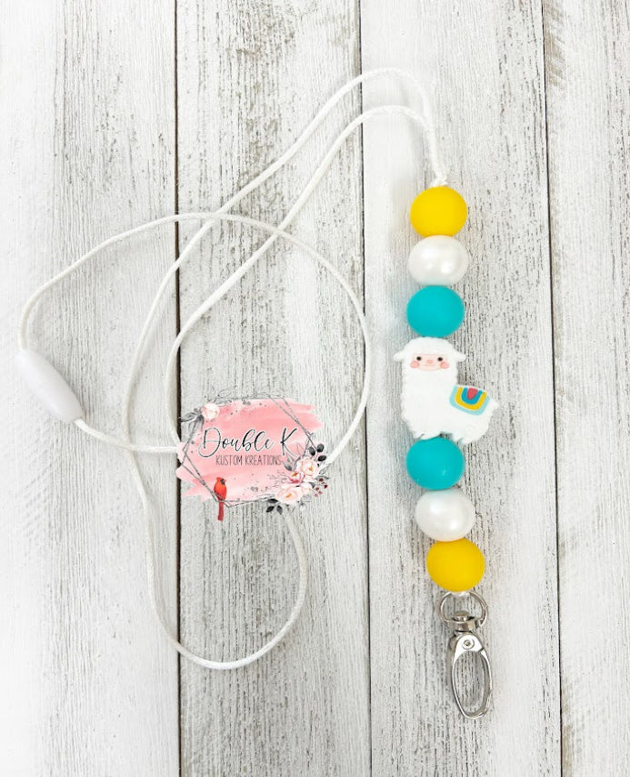 Llama Lanyard