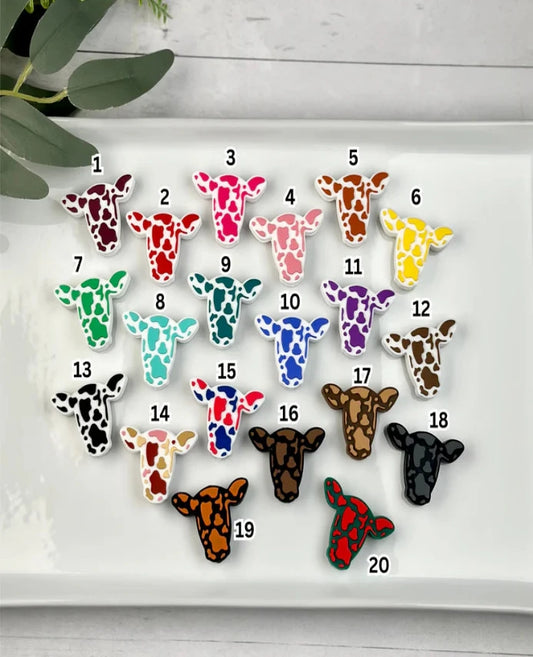 Cow Print Head