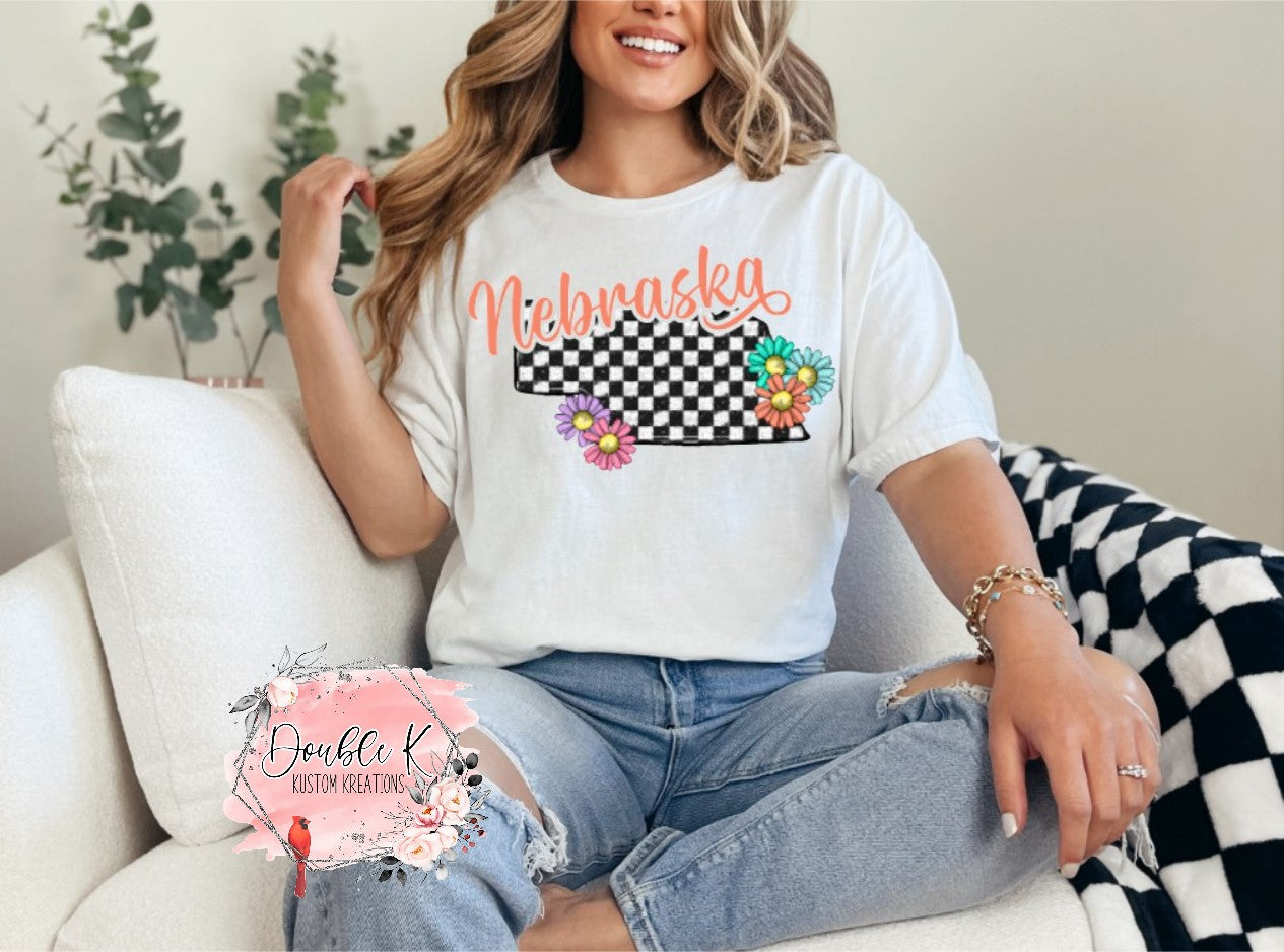 Trendy State Tee Shirts (Massachusetts-South Carolina)
