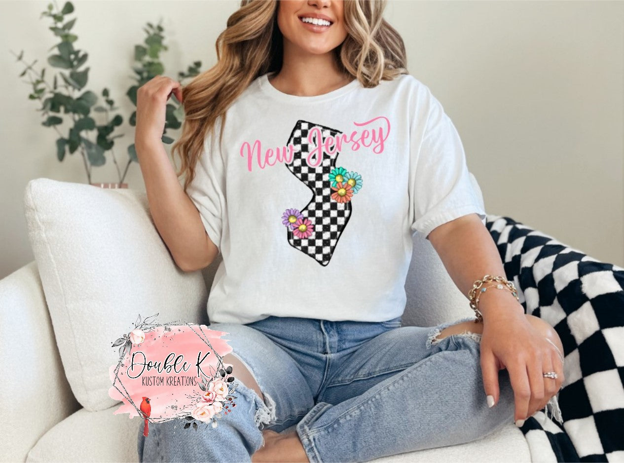 Trendy State Tee Shirts (Massachusetts-South Carolina)