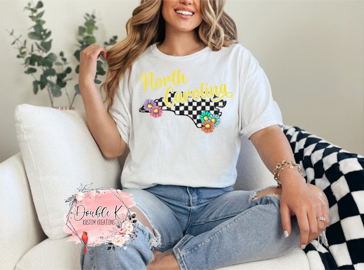 Trendy State Tee Shirts (Massachusetts-South Carolina)