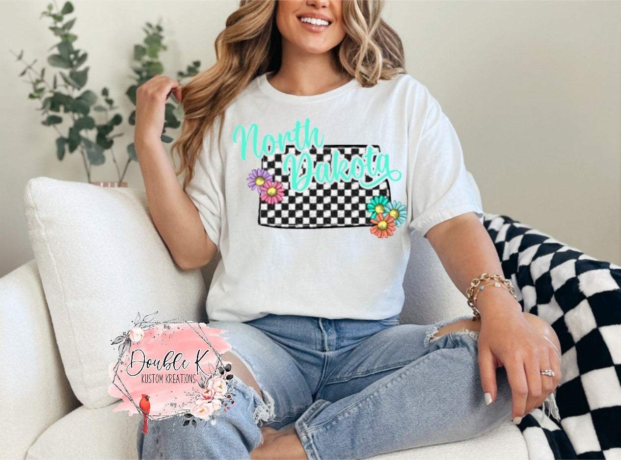 Trendy State Tee Shirts (Massachusetts-South Carolina)