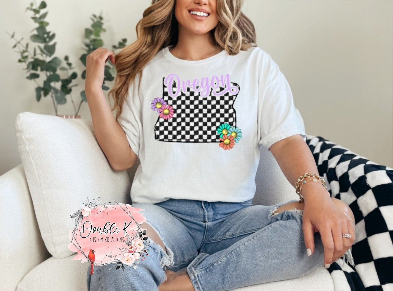 Trendy State Tee Shirts (Massachusetts-South Carolina)