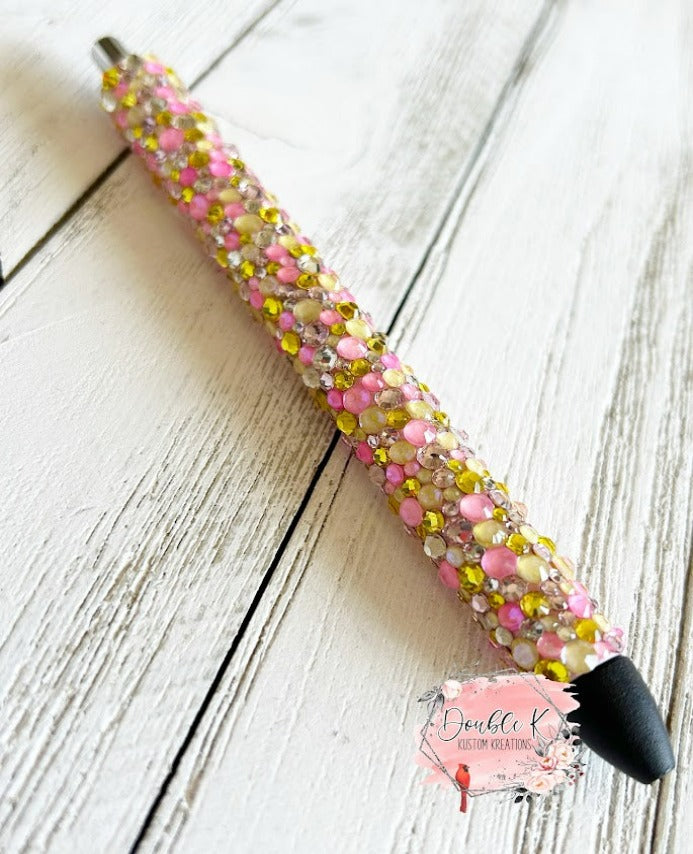 Pink Lemonade Rhinestone Pen