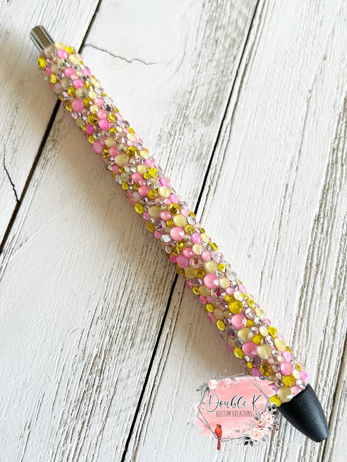 Pink Lemonade Rhinestone Pen