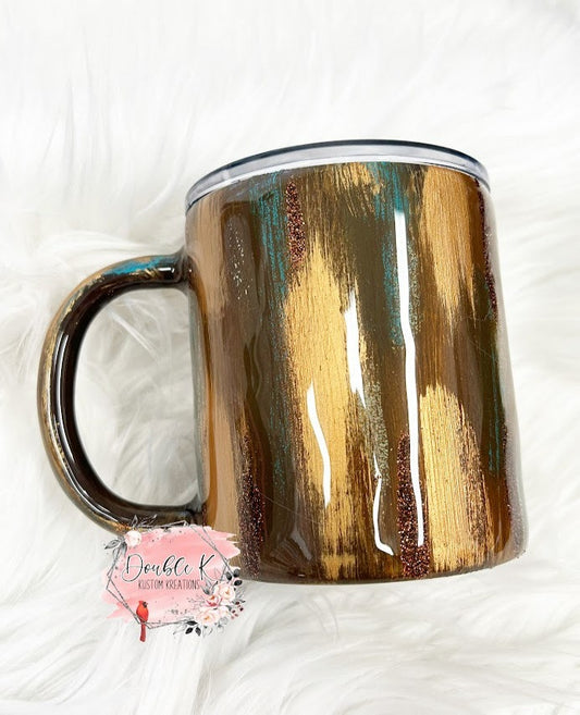 Patina Coffee Mug- Ready To Ship