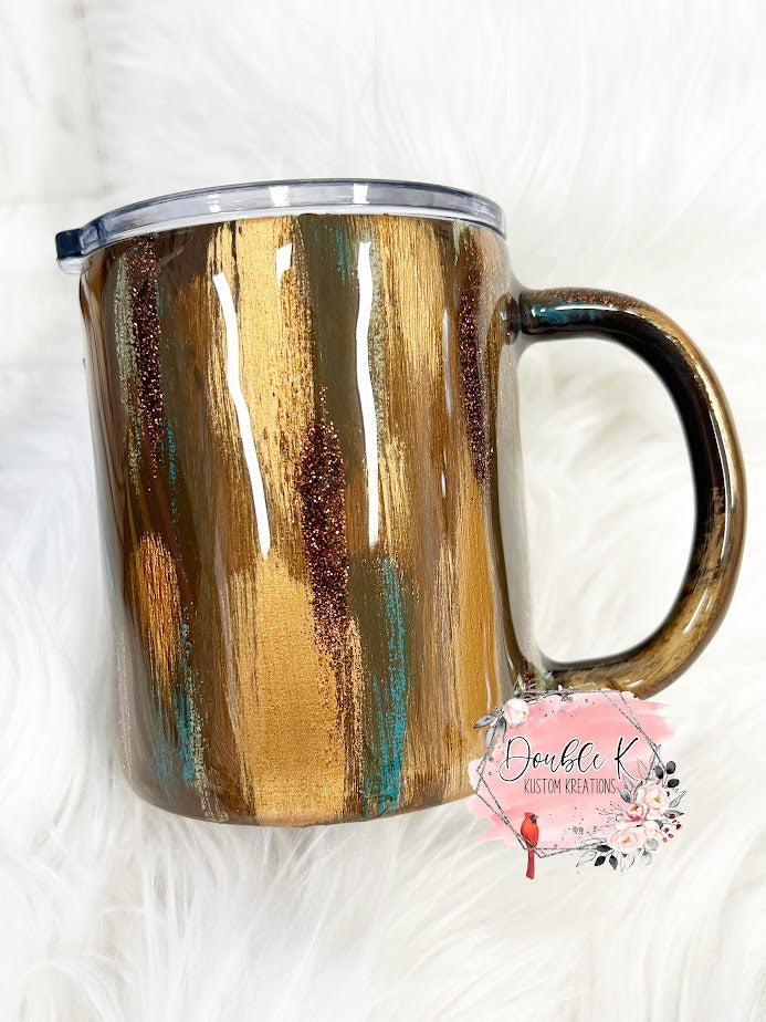 Patina Coffee Mug- Ready To Ship