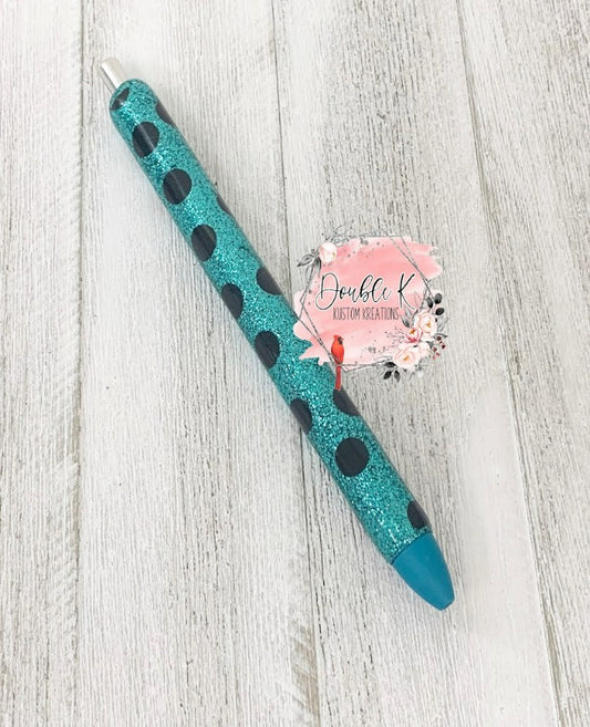 Polka Dot Epoxy Pen