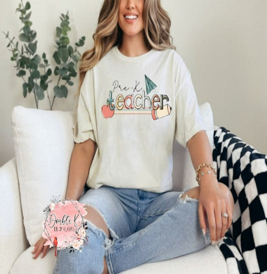 Teacher Grade Level Tee