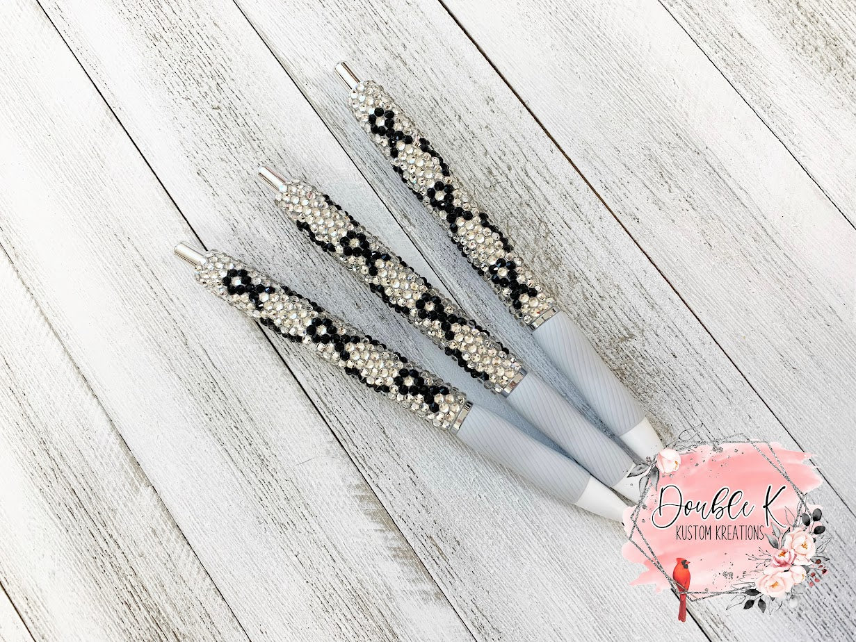 Awareness Ribbon Rhinestone Pens