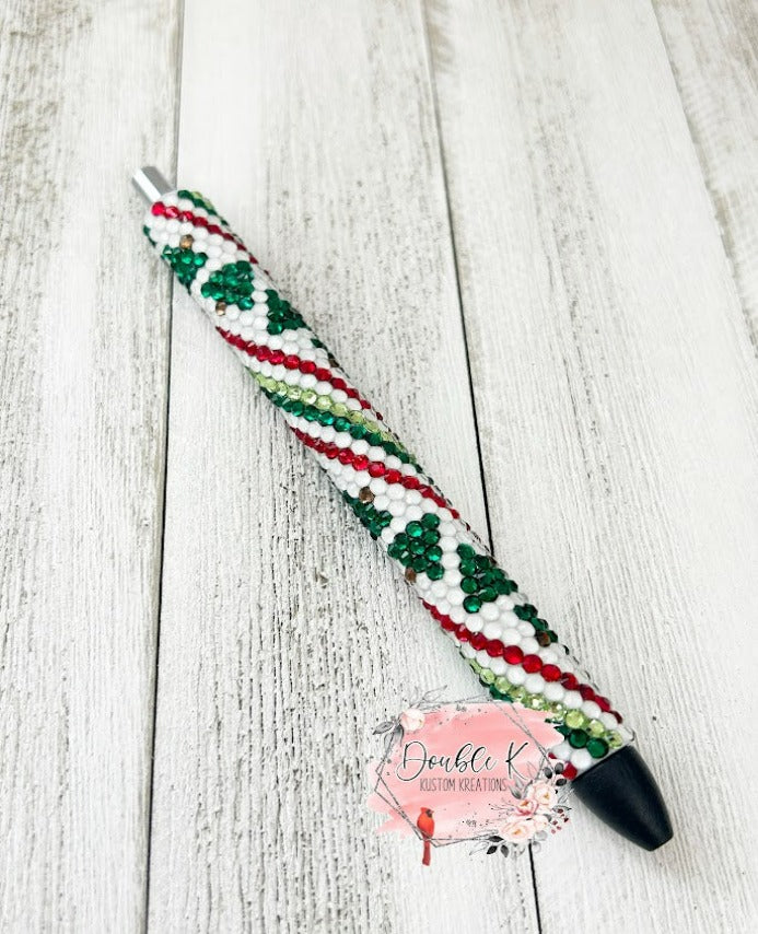 Rockin' Around The Christmas Tree Rhinestone Pen