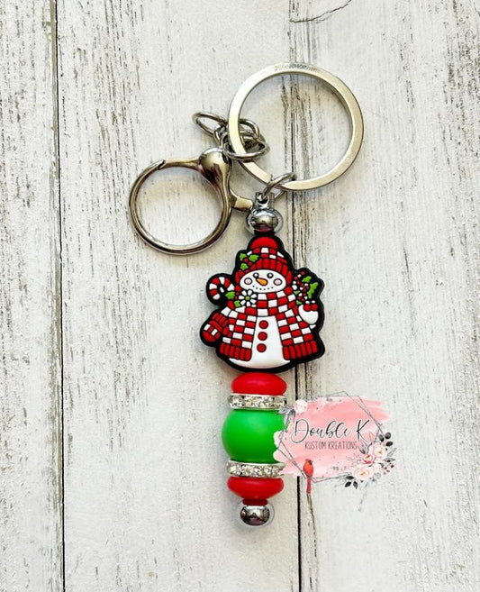 Snowman Bar Keychain